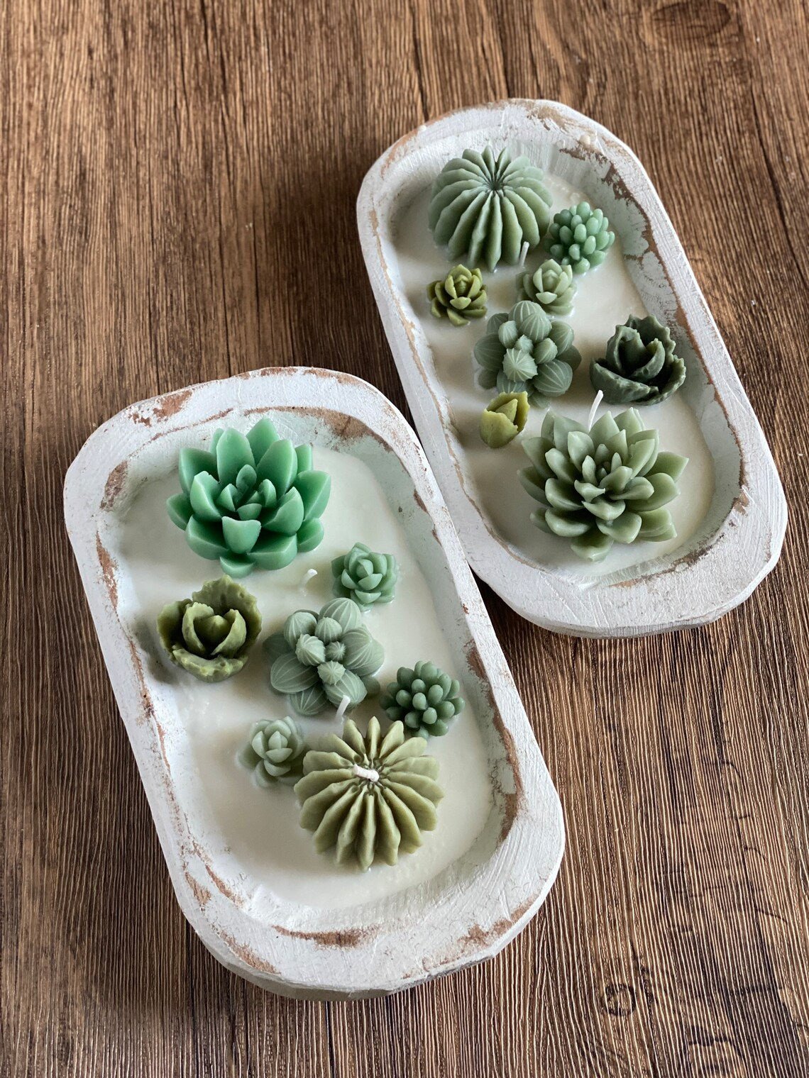 Cactus Garden Soy Candle Bowl — additional product view