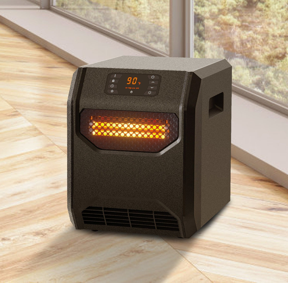 1500W Infrared Space Heater with Remote