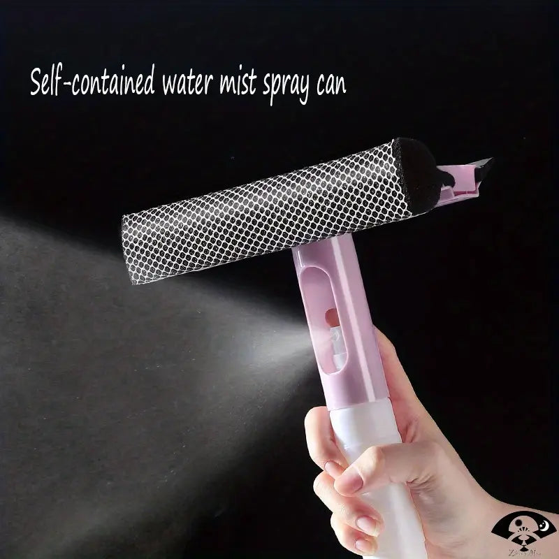 3-in-1 Spray Window Cleaner & Squeegee