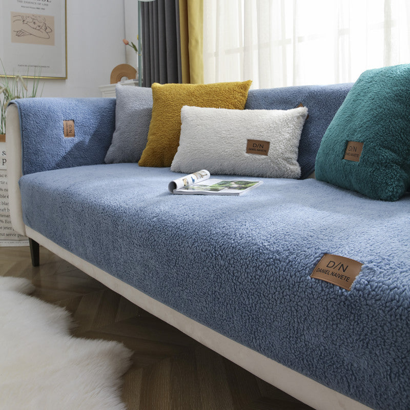 Cosy Plush Sofa Protector — additional product view