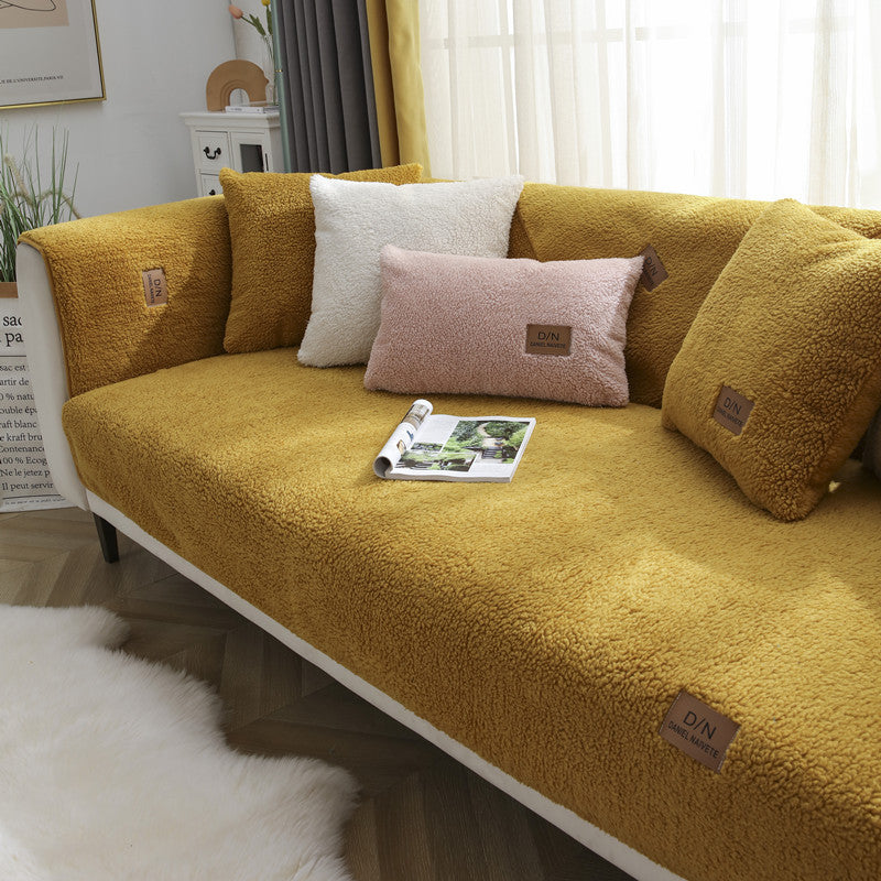 Cosy Plush Sofa Protector — additional product view