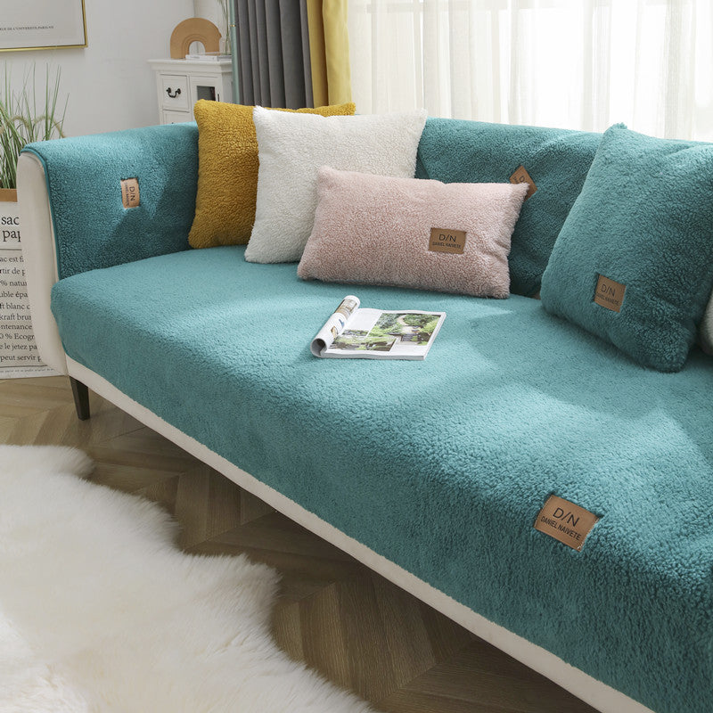 Cosy Plush Sofa Protector — additional product view