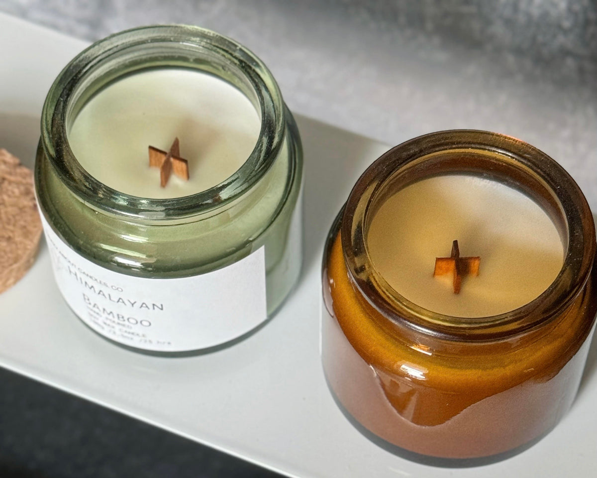 Serenity Scented Glass-Jar Candle
