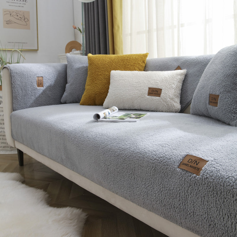 Cosy Plush Sofa Protector — additional product view