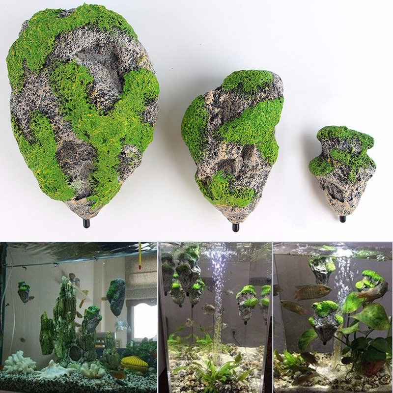 Floating Rock Aquarium Decoration — additional product view
